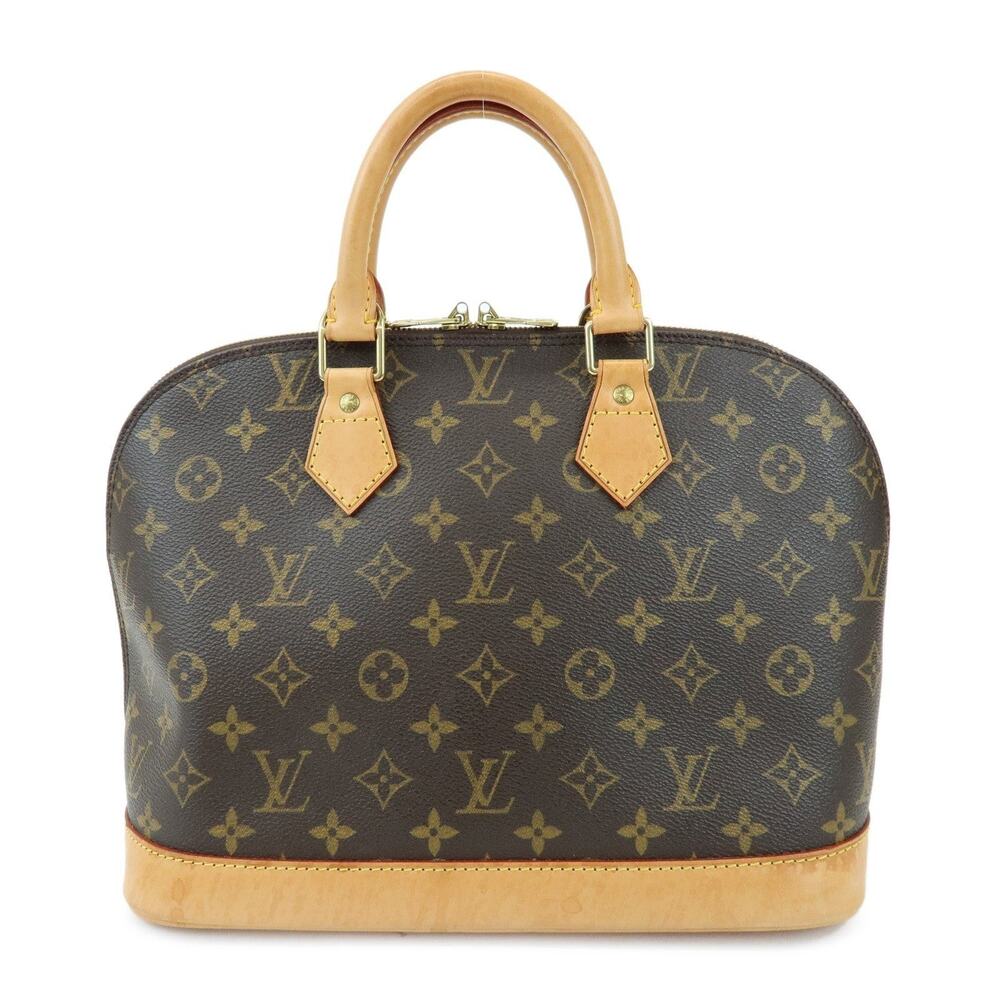 Louis Vuitton Monogram Alma PM Handbag Brown